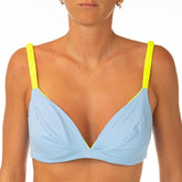 MIX REGGISENO FERRETTO DONNA  CELESTE